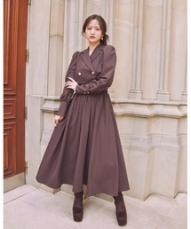 2WAYホルターネックロンパース 春服 夏服（ワンピース）｜rienda