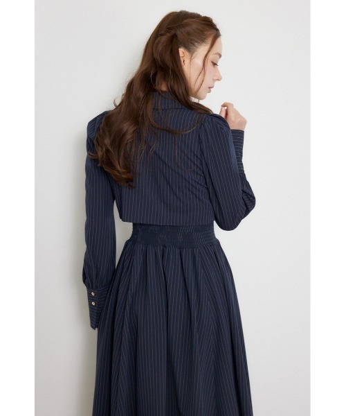rienda(リエンダ)の「【乃木坂46 金川紗耶さん着用】テーラードデザインロングワンピース 秋服(ワンピース・レディース・ブラック/ネイビー/ブラウン・SMALL/MEDIUM)」の17枚目の写真