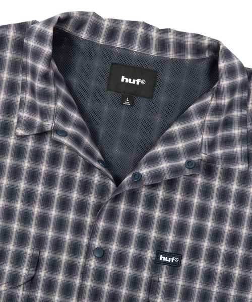 HUF(ハフ)の「AIR FLOW CONVERTIBLE LS SHIRT(シャツ/ブラウス・メンズ・ブラウン/ブラック・S/XL/L/M)」の15枚目の写真