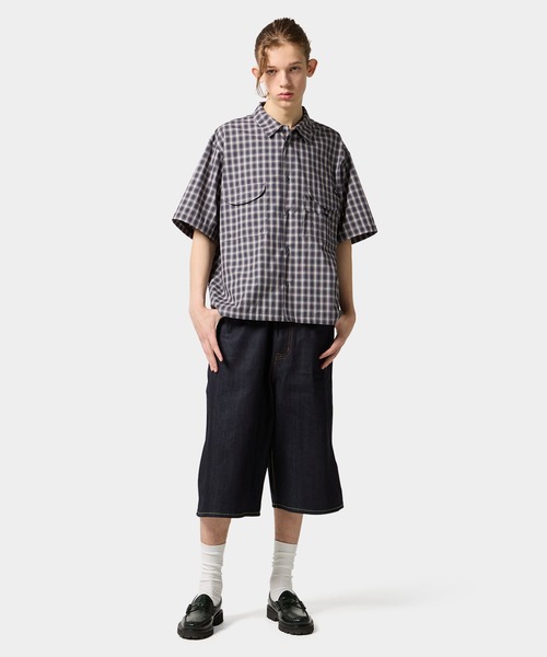 HUF(ハフ)の「AIR FLOW CONVERTIBLE LS SHIRT(シャツ/ブラウス・メンズ・ブラウン/ブラック・S/XL/L/M)」の21枚目の写真