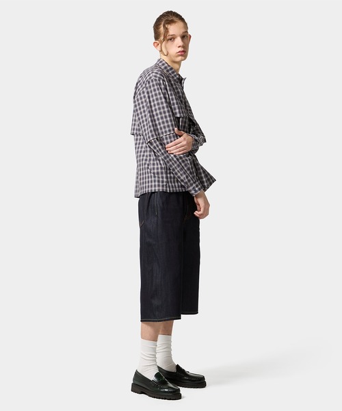HUF(ハフ)の「AIR FLOW CONVERTIBLE LS SHIRT(シャツ/ブラウス・メンズ・ブラウン/ブラック・S/XL/L/M)」の22枚目の写真