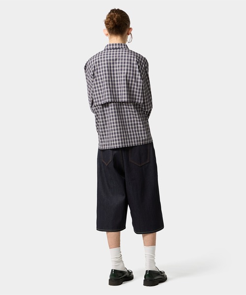 HUF(ハフ)の「AIR FLOW CONVERTIBLE LS SHIRT(シャツ/ブラウス・メンズ・ブラウン/ブラック・S/XL/L/M)」の11枚目の写真