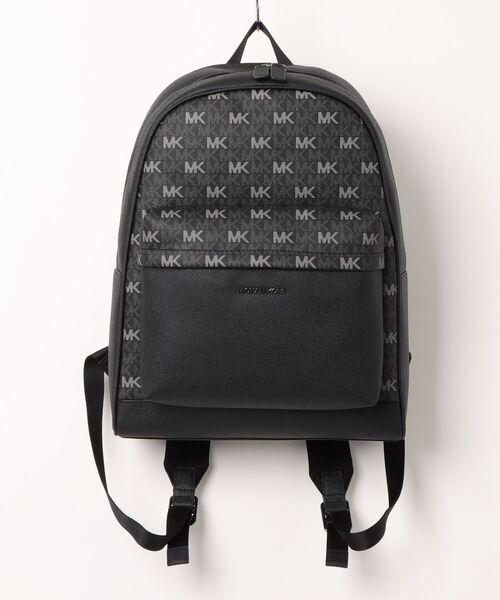 MICHAEL KORS(マイケルコース)の「PACEY バックパック - Mkシグネチャー(バックパック/リュック・メンズ・ブラック・FREE)」の1枚目の写真