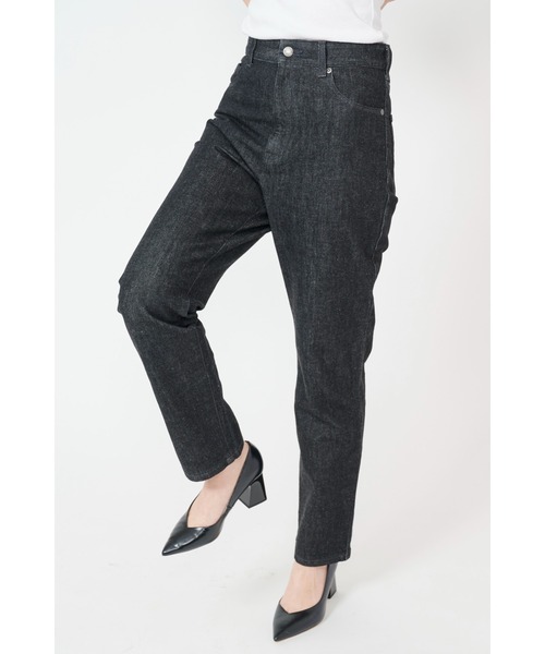 RUGGEDWORKS（ラゲッドワークス）の「《CIMARRON JEANS CORE》CLAUDIA SLIM TAPERED/スリムテーパード（デニムパンツ・レディース・ネイビー/チャコールグレー/ブラック・24inch/25inch/23inch/26inch/27inch）」の9枚目の写真