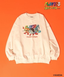 niko and...（ニコアンド）の「【FLAVORS】コラボ プリントスウェット（スウェット）」