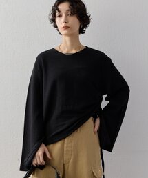 PEAS | 【PEAS】 コットンリネンループロンTee(Tシャツ/カットソー)