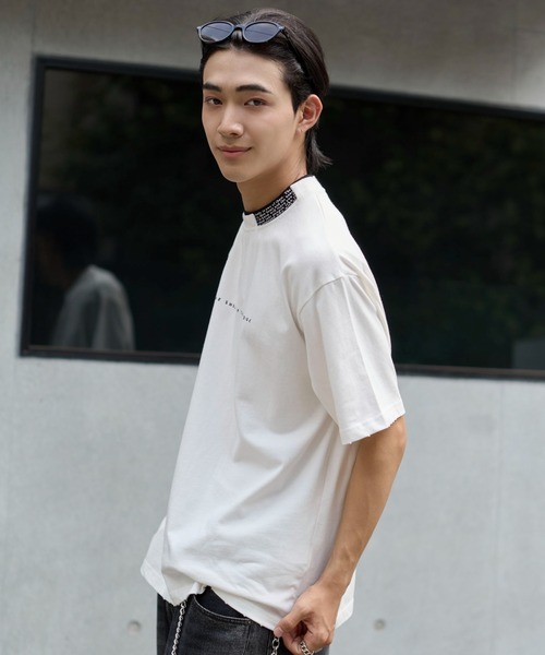 WEGO(ウィゴー)の「WEGO/ロゴカラーT(Tシャツ/カットソー・メンズ・ホワイト/ブラック・FREE)」の19枚目の写真