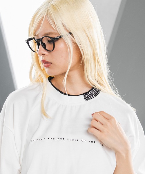 WEGO(ウィゴー)の「WEGO/ロゴカラーT(Tシャツ/カットソー・メンズ・ホワイト/ブラック・FREE)」の15枚目の写真