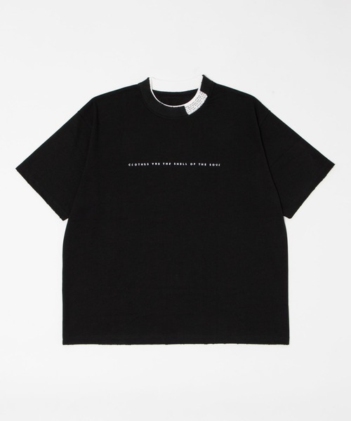 WEGO(ウィゴー)の「WEGO/ロゴカラーT(Tシャツ/カットソー・メンズ・ホワイト/ブラック・FREE)」の4枚目の写真