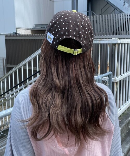 HELLO.SANFRANCISCO(ハローサンフランシスコ)の「【HELLO.SANFRANCISCO】星柄プリントツートーンロゴキャップ(キャップ・レディース・グレー/ブラウン/ネイビー・ONE SIZE)」の20枚目の写真