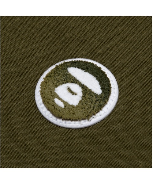 AAPE BY A BATHING APE（エーエイプバイアベイシングエイプ）の「AAPE NOW CREW NECK SWEAT（スウェット・メンズ・カーキ/ブラック・MEDIUM/LARGE/XX-LARGE/X-LARGE/SMALL）」の4枚目の写真