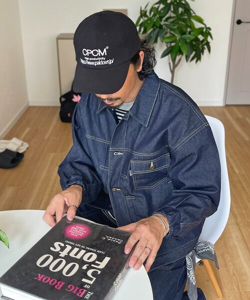 CPCM（シーピーシーエム）の「【ultrabra1n's企画】]N.T.T（デニムジャケット・メンズ・ネイビー・MEDIUM/LARGE）」の4枚目の写真