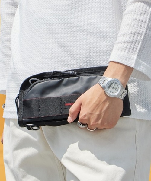 BRIEFING(ブリーフィング)の「BRIEFING/ブリーフィング 2WAY TRAVEL CASE トラベルケース ブランドロゴ 旅行 ビジネスシーン メンズ 2026年秋冬(ハンドバッグ・メンズ・ブラック・FREE)」の1枚目の写真