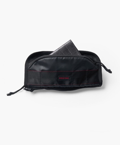 BRIEFING(ブリーフィング)の「BRIEFING/ブリーフィング 2WAY TRAVEL CASE トラベルケース ブランドロゴ 旅行 ビジネスシーン メンズ 2026年秋冬(ハンドバッグ・メンズ・ブラック・FREE)」の14枚目の写真
