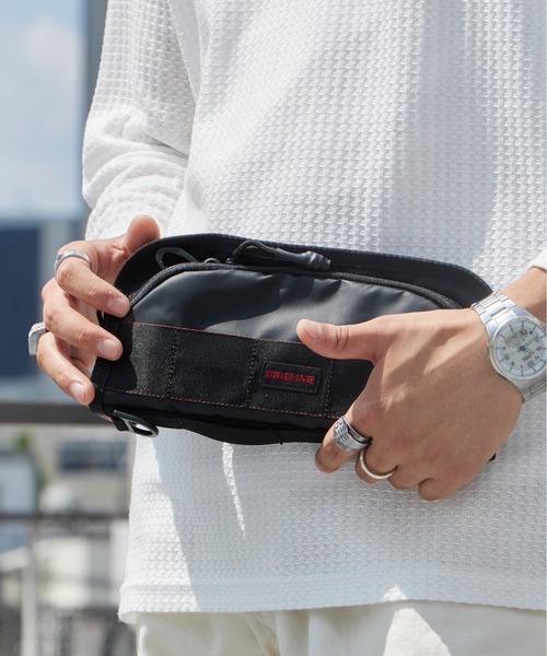 BRIEFING(ブリーフィング)の「BRIEFING/ブリーフィング 2WAY TRAVEL CASE トラベルケース ブランドロゴ 旅行 ビジネスシーン メンズ 2026年秋冬(ハンドバッグ・メンズ・ブラック・FREE)」の19枚目の写真