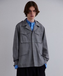 CINOH（チノ）の「HIGH-TWIST WOOL/M-43 JACKET（ミリタリージャケット）」