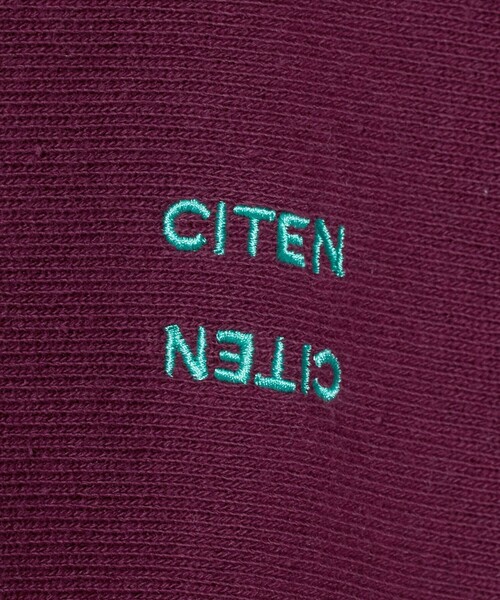 CITEN（シテン）の「＜CITEN＞ユルショートスウェット（スウェット・レディース・ワイン/ブラック/ライトグレー・M/S）」の18枚目の写真