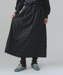 別注】Gramicci for BEAMS BOY / ギャバ ロングスカート（スカート