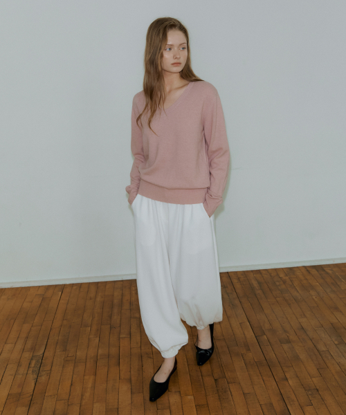 REORG（リオルグ）の「PAP VNECK KNIT 2COLORS（ニット/セーター・レディース・その他・FREE）」の2枚目の写真
