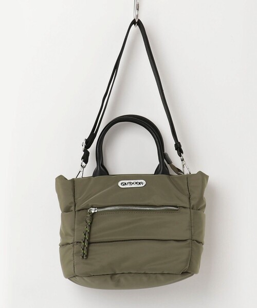 OUTDOOR PRODUCTS（アウトドアプロダクツ）の「【OUTDOOR PRODUCTS】ボンディングトートバッグ（トートバッグ・レディース・オリーブ/ブラック・FREE）」の7枚目の写真