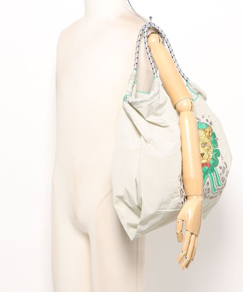 Three Four Time(スリーフォータイム)の「<一部店舗・WEB限定>【Ball&Chain】D.LEOPARD <L>(トートバッグ・レディース・ライトグレー/キャメル・FREE)」の16枚目の写真