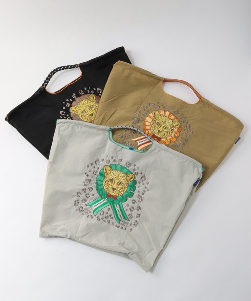 Three Four Time(スリーフォータイム)の「<一部店舗・WEB限定>【Ball&Chain】D.LEOPARD <L>(トートバッグ・レディース・ライトグレー/キャメル・FREE)」の12枚目の写真