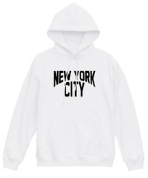 Ol' Basics(オール・ベーシックス) プルパーカー スウェット NEW YORK CITY ロゴ プリント 裏毛 トップス レディース ユニセックス