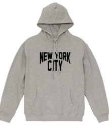 Ol' Basics(オール・ベーシックス) プルパーカー スウェット NEW YORK CITY ロゴ プリント 裏毛 トップス レディース ユニセックス