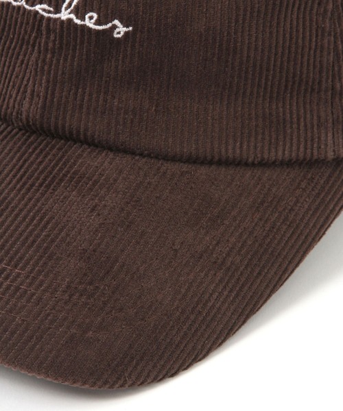 GLOBAL WORK（グローバルワーク）の「UVコーデュロイロゴCAP/1060327（キャップ・レディース・レッド/ベージュ/ダークブラウン・FREE）」の17枚目の写真