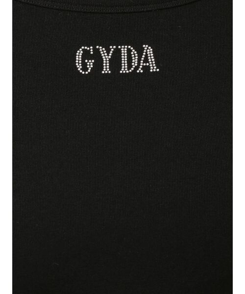 GYDA(ジェイダ)の「GYDA bijou fluffyトップス(Tシャツ/カットソー・レディース・オフホワイト/ブラック/チャコールグレー・FREE)」の10枚目の写真