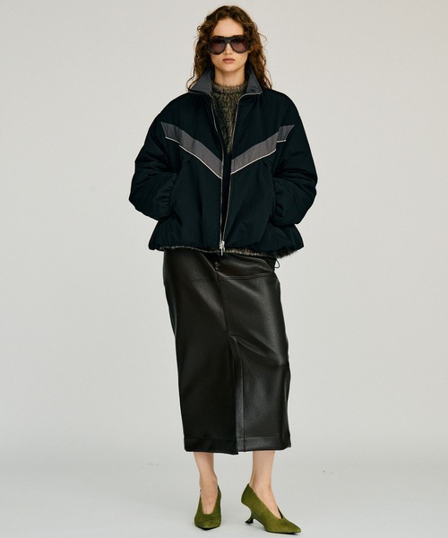 PRANK PROJECT(プランクプロジェクト)の「【2026Winter Pre-Order】ベルトコンビフェイクレザーマキシスカート / Belt Combo Fake Leather Maxi Skirt(スカート・レディース・ブラウン/ブラック・36/38)」の11枚目の写真