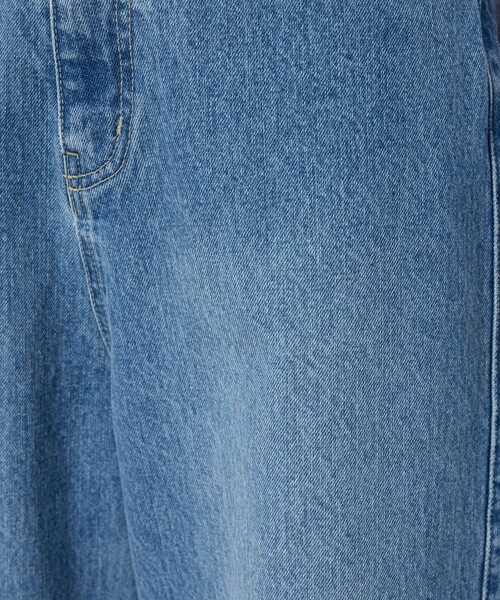 FREAK'S STORE(フリークスストア)の「USAコットン バックシンチパンツ(デニムパンツ・レディース・ネイビー/ダークネイビー/サックスブルー・MEDIUM/SMALL)」の17枚目の写真