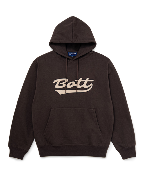 BOTT(ボット)の「BoTT / ボット Script Logo Hoodie(パーカー・メンズ・イエロー/ブラウン/ライトグレー・X-LARGE/MEDIUM/LARGE)」の2枚目の写真