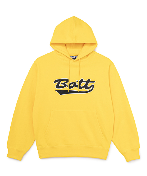 BOTT(ボット)の「BoTT / ボット Script Logo Hoodie(パーカー・メンズ・イエロー/ブラウン/ライトグレー・X-LARGE/MEDIUM/LARGE)」の3枚目の写真