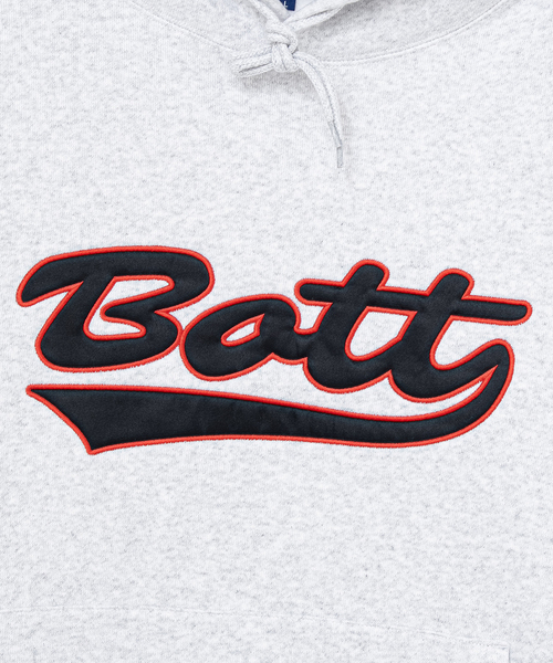 BOTT(ボット)の「BoTT / ボット Script Logo Hoodie(パーカー・メンズ・イエロー/ブラウン/ライトグレー・X-LARGE/MEDIUM/LARGE)」の4枚目の写真