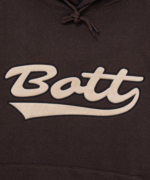 BOTT(ボット)の「BoTT / ボット Script Logo Hoodie(パーカー・メンズ・イエロー/ブラウン/ライトグレー・X-LARGE/MEDIUM/LARGE)」の5枚目の写真