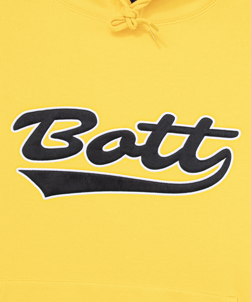 BOTT(ボット)の「BoTT / ボット Script Logo Hoodie(パーカー・メンズ・イエロー/ブラウン/ライトグレー・X-LARGE/MEDIUM/LARGE)」の6枚目の写真