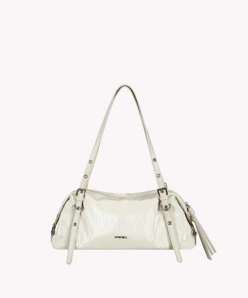 MYSHELL（マイシェル）の「シャイニー ミニ ショルダーバッグ_35051SH(2color)（ショルダーバッグ・レディース・アイボリー/ブラック・FREE）」の4枚目の写真