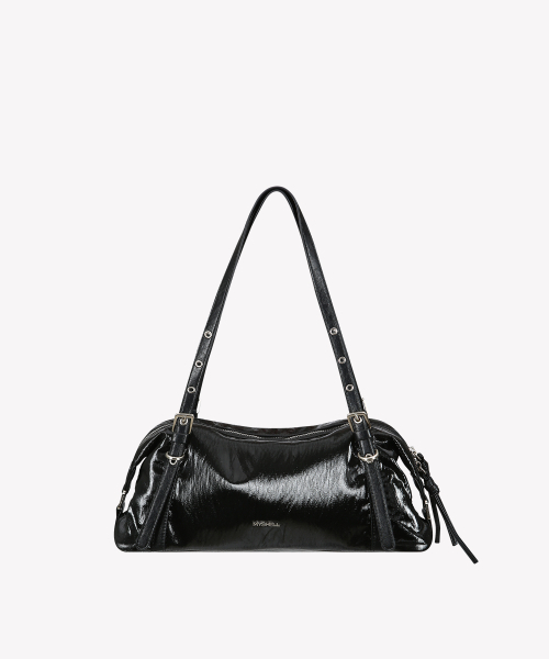 MYSHELL（マイシェル）の「シャイニー ミニ ショルダーバッグ_35051SH(2color)（ショルダーバッグ・レディース・アイボリー/ブラック・FREE）」の3枚目の写真