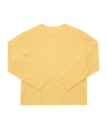 WELOVETEE（ウィラブティー）の「SLUB LS [イエロー]（Tシャツ/カットソー）」