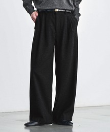 WYM LIDNM(�E�B�� �o�C ���h��)��TWEED ARC CURVED SLACKS(�X���b�N�X)