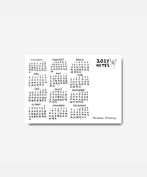 KONGJUDESIGNS（コンジュデザインズ）の「2027年 横型 手書きカレンダーポスター A4（ポスター/アート）」