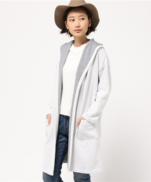 VENCEEXCHANGE | ダブルフェイスフードカーディガン           (カーディガン/ボレロ)