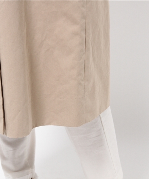 AMERICAN RAG CIE（アメリカンラグシー）の「ロングトレンチコート【WEB限定】/214-CCE-106905004 BG F（トレンチコート・レディース・ベージュ/ネイビー/カーキ・FREE）」の9枚目の写真