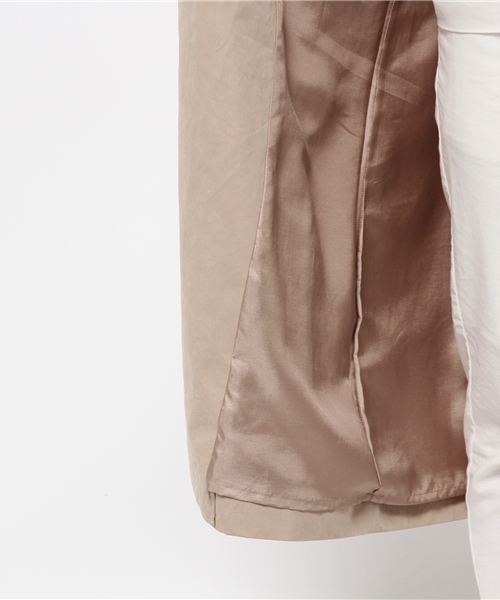 AMERICAN RAG CIE（アメリカンラグシー）の「ロングトレンチコート【WEB限定】/214-CCE-106905004 BG F（トレンチコート・レディース・ベージュ/ネイビー/カーキ・FREE）」の11枚目の写真