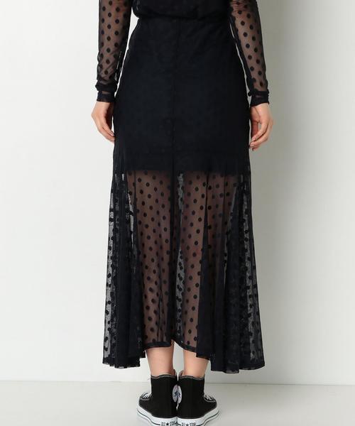 The Fifth Label(ザ・フィフス・レーベル)の「theFIFTHレーススカート/theFIFTH STLP LACE SK◆(スカート・レディース・ホワイト/ネイビー・フリー)」の3枚目の写真