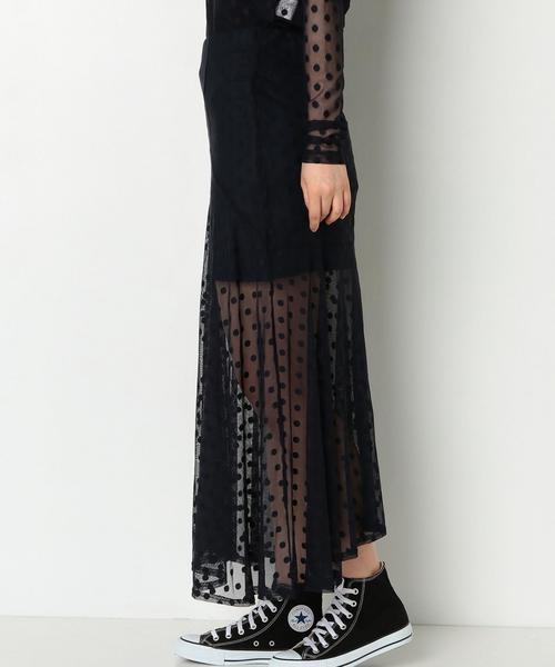 The Fifth Label(ザ・フィフス・レーベル)の「theFIFTHレーススカート/theFIFTH STLP LACE SK◆(スカート・レディース・ホワイト/ネイビー・フリー)」の5枚目の写真