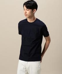 BEAUTY&YOUTH UNITED ARROWS | BY リンクス ミドル ボーダー クルーネック Tシャツ(Tシャツ/カットソー)