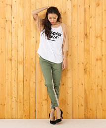 RODEO CROWNS WIDE BOWL | ライト プロポーション コンビパンツ(その他パンツ)