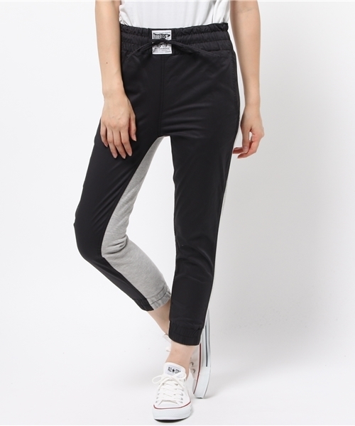 RODEO CROWNS WIDE BOWL（ロデオクラウンズワイドボウル）の「ライト プロポーション コンビパンツ（その他パンツ・レディース・カーキ/ブラック/ベージュ/ブラウン・1/0/3/2）」の8枚目の写真